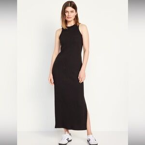 Black Bodycon Maxi Dress NWOT (XS)